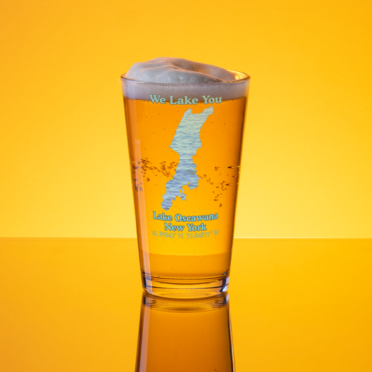 Lake Oscawana 16 oz Pint Glass