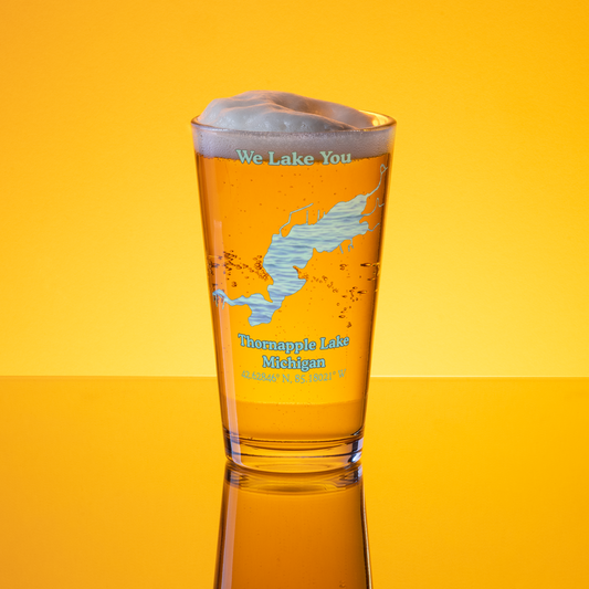 Thornapple Lake 16 oz Pint Glass