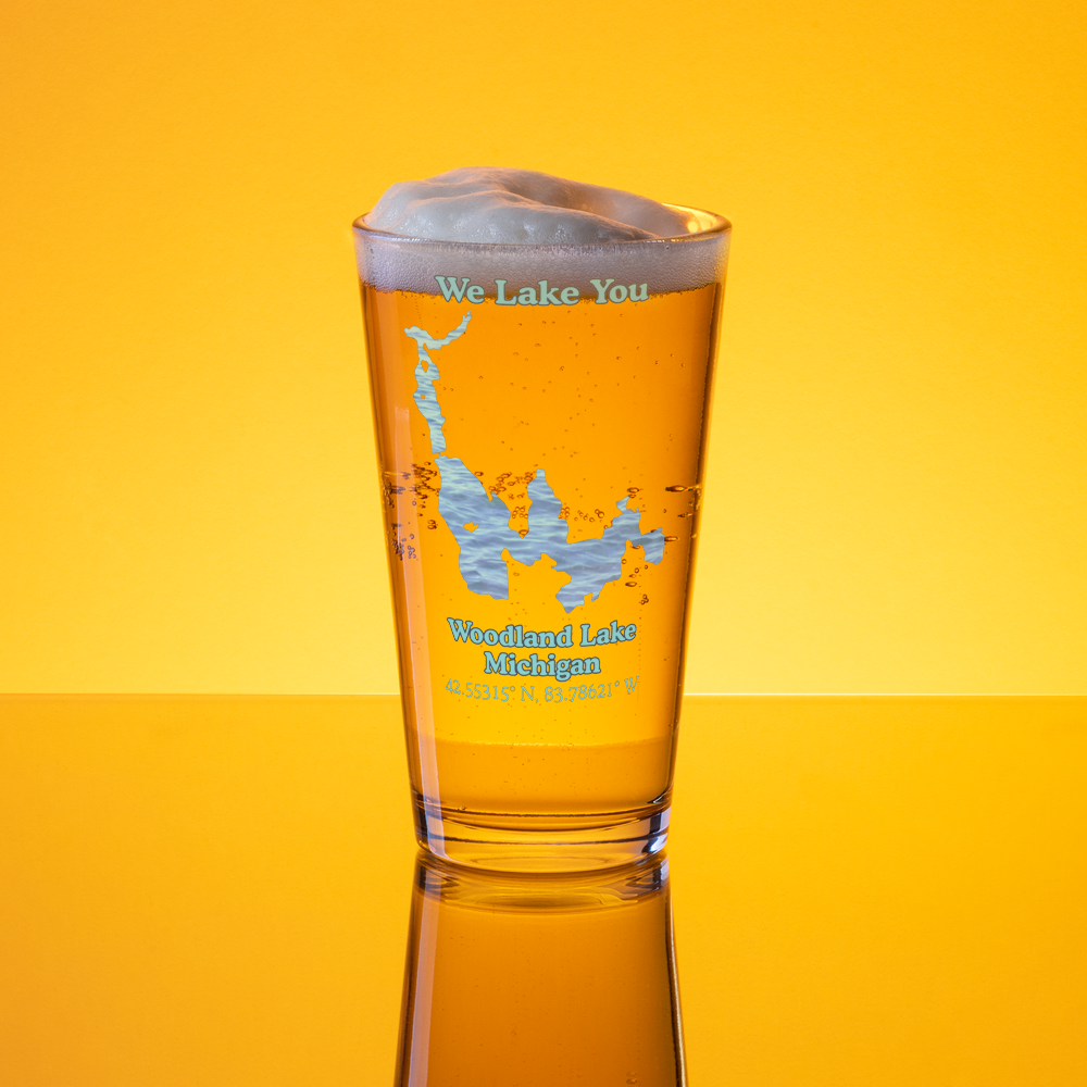 Woodland Lake 16 oz Pint Glass