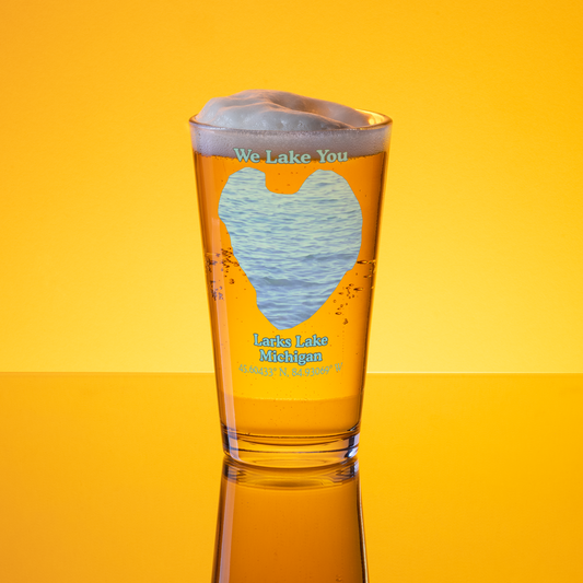 Larks Lake 16 oz Pint Glass