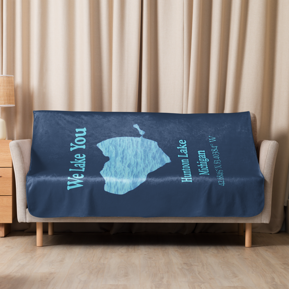 Huntoon Lake Sherpa Blanket