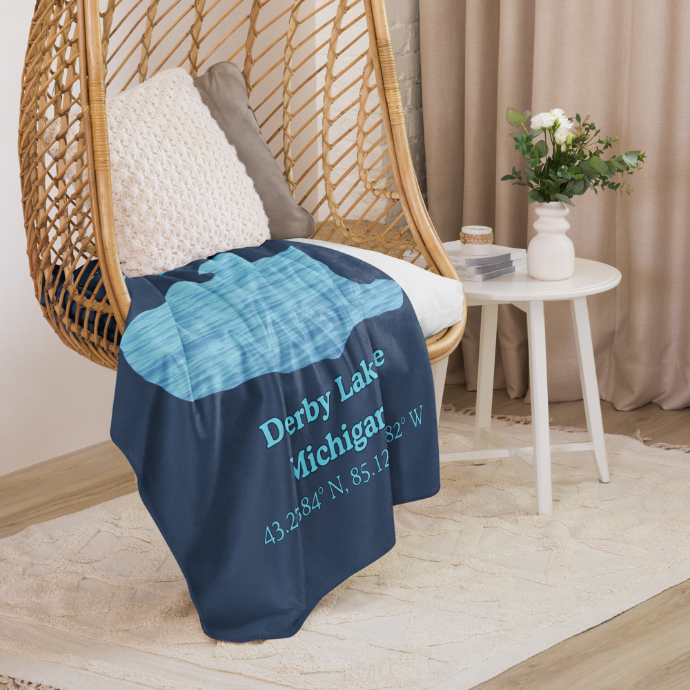 Derby Lake Sherpa Blanket