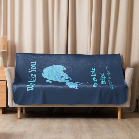Voorheis Lake Sherpa Blanket