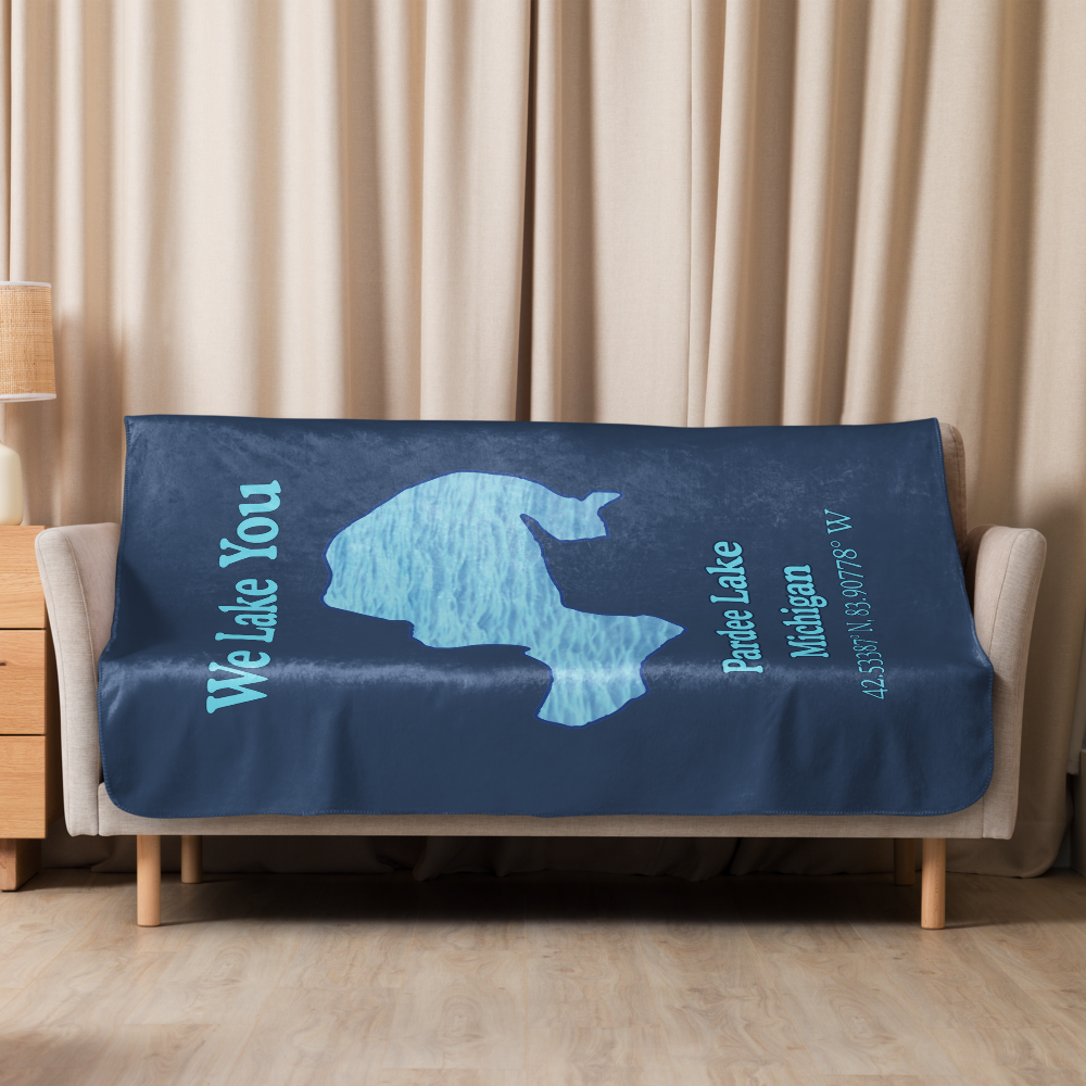 Pardee Lake Sherpa Blanket