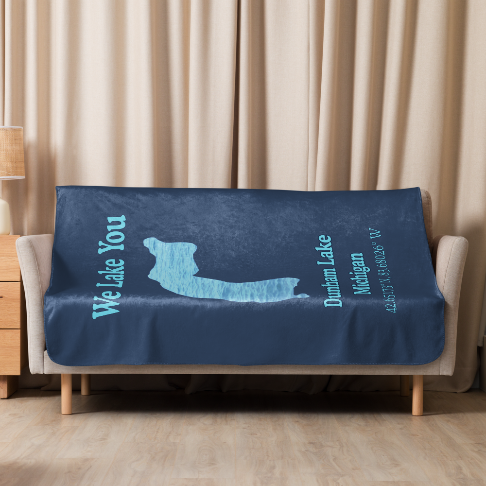 Dunham Lake Sherpa Blanket