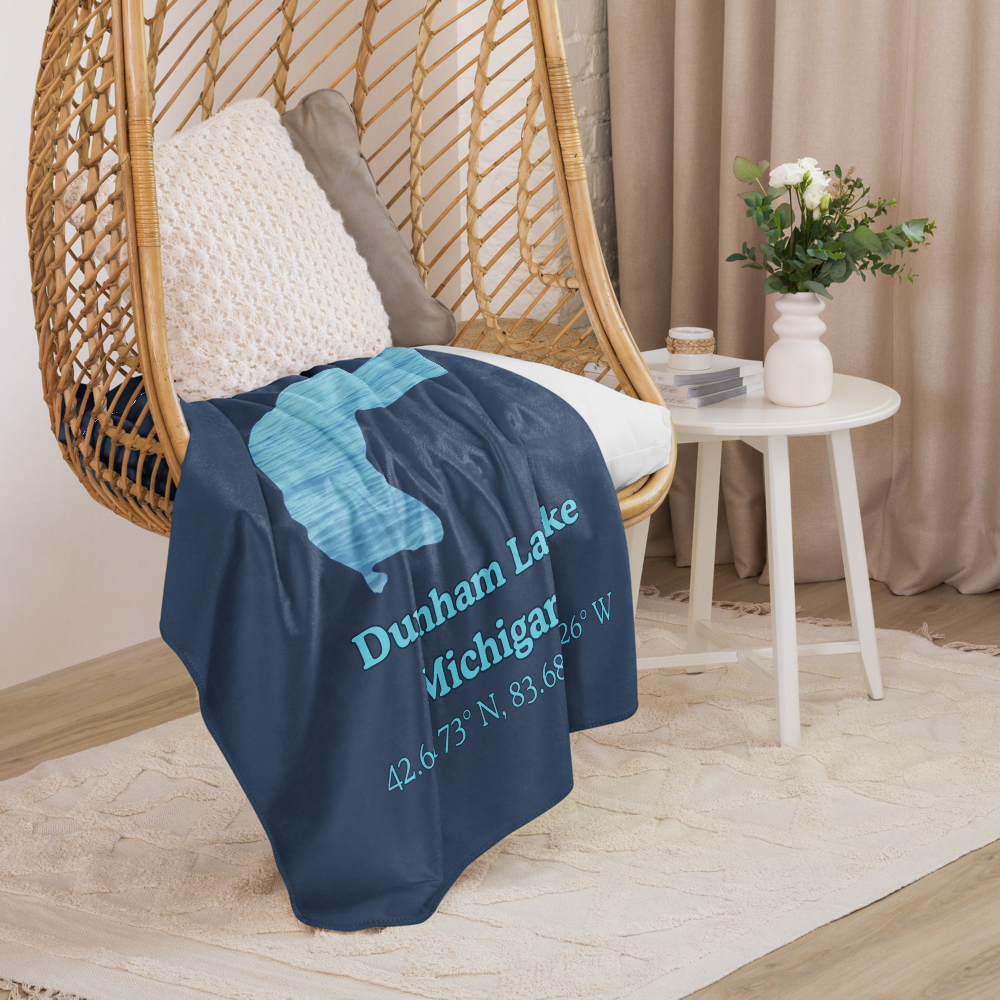 Dunham Lake Sherpa Blanket