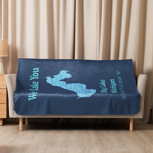 Big Lake Sherpa Blanket