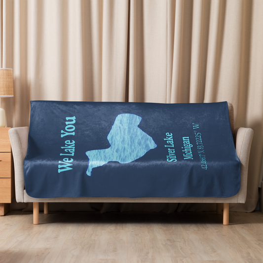 Silver Lake Sherpa Blanket
