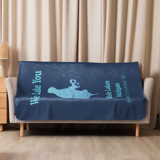 Belle Lakes Sherpa Blanket