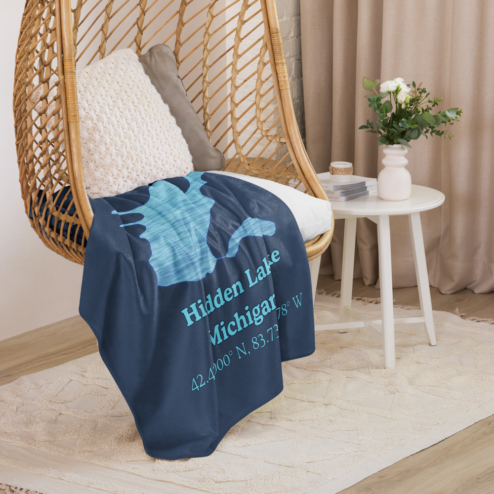 Hidden Lake Sherpa Blanket