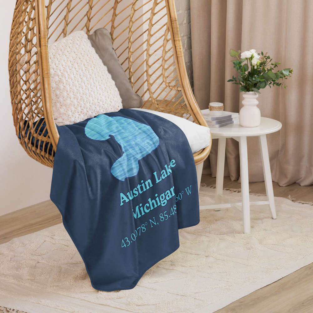 Austin Lake Sherpa Blanket