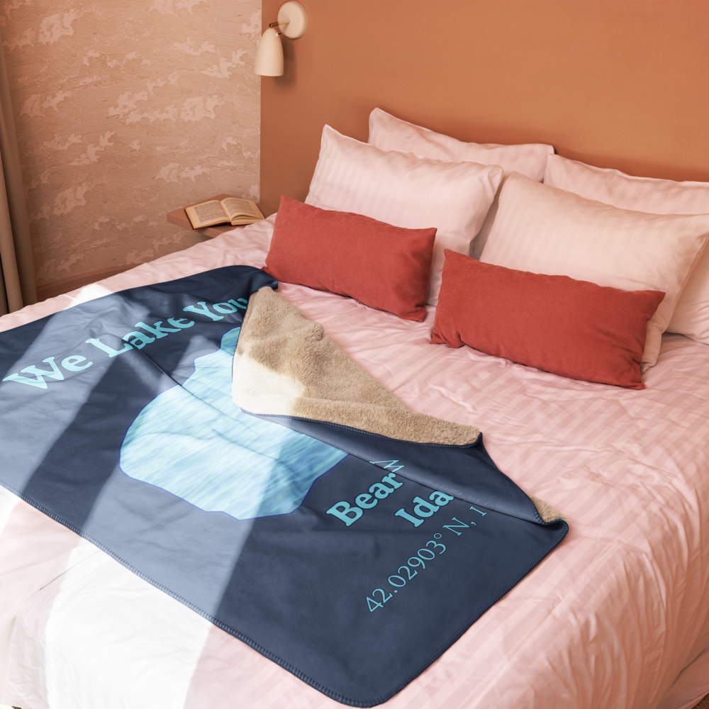 Bear Lake Sherpa Blanket