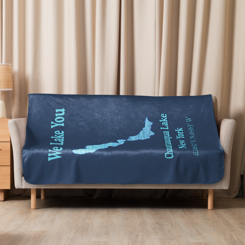 Chautauqua Lake Sherpa Blanket