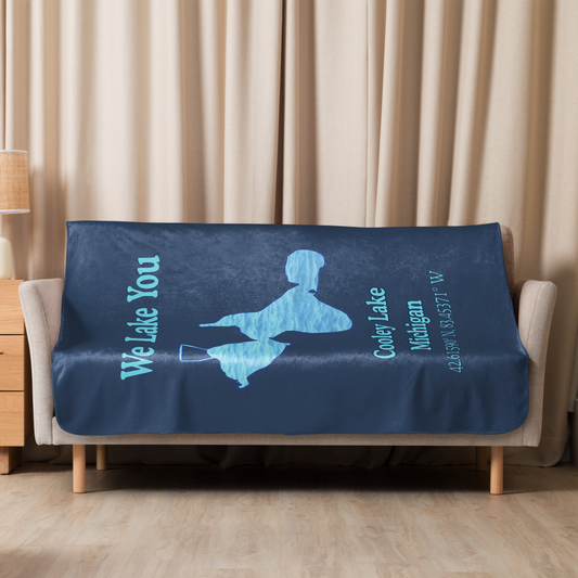 Cooley Lake Sherpa Blanket