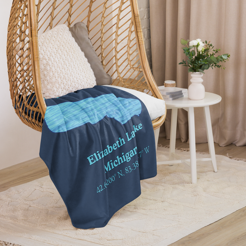 Elizabeth Lake Sherpa Blanket