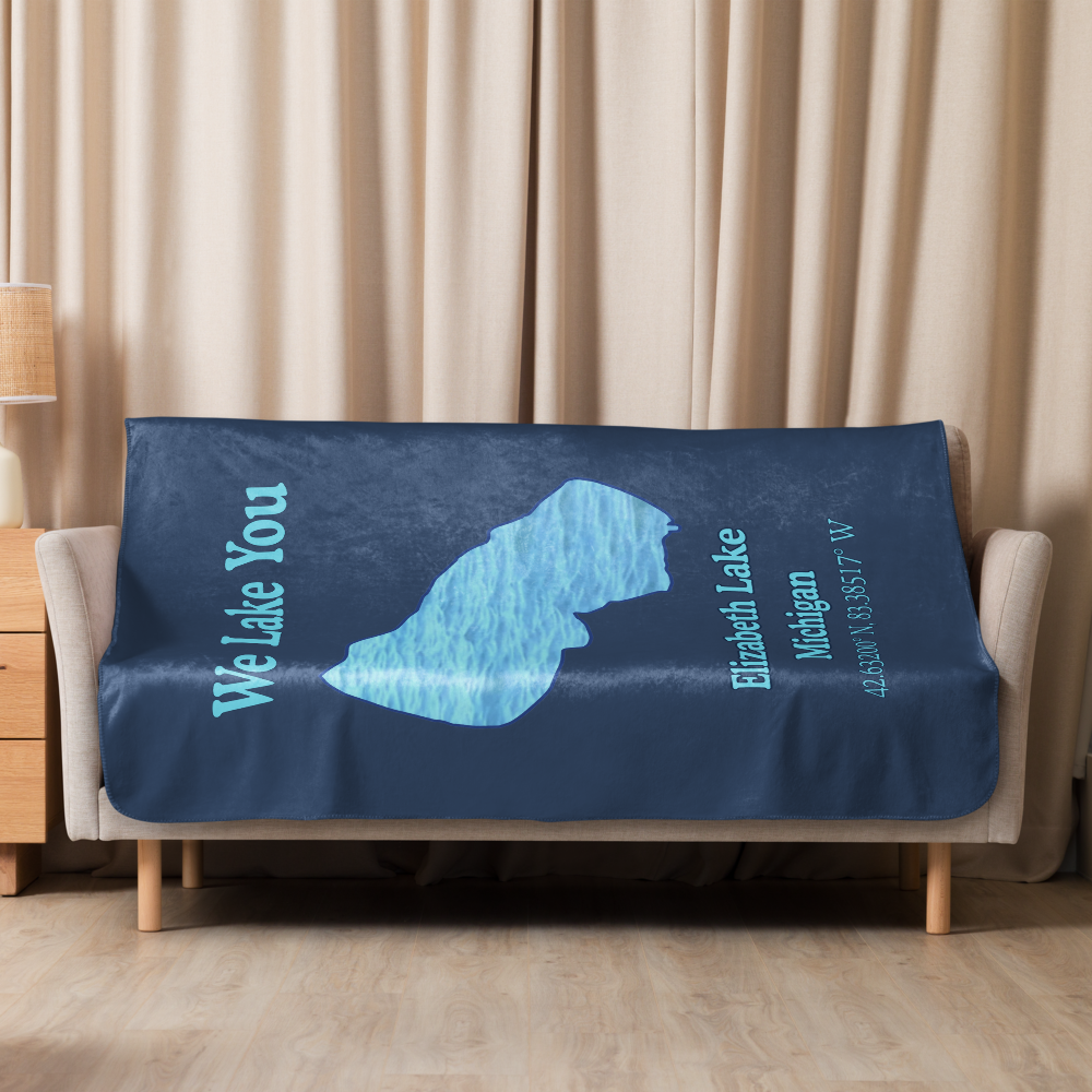 Elizabeth Lake Sherpa Blanket