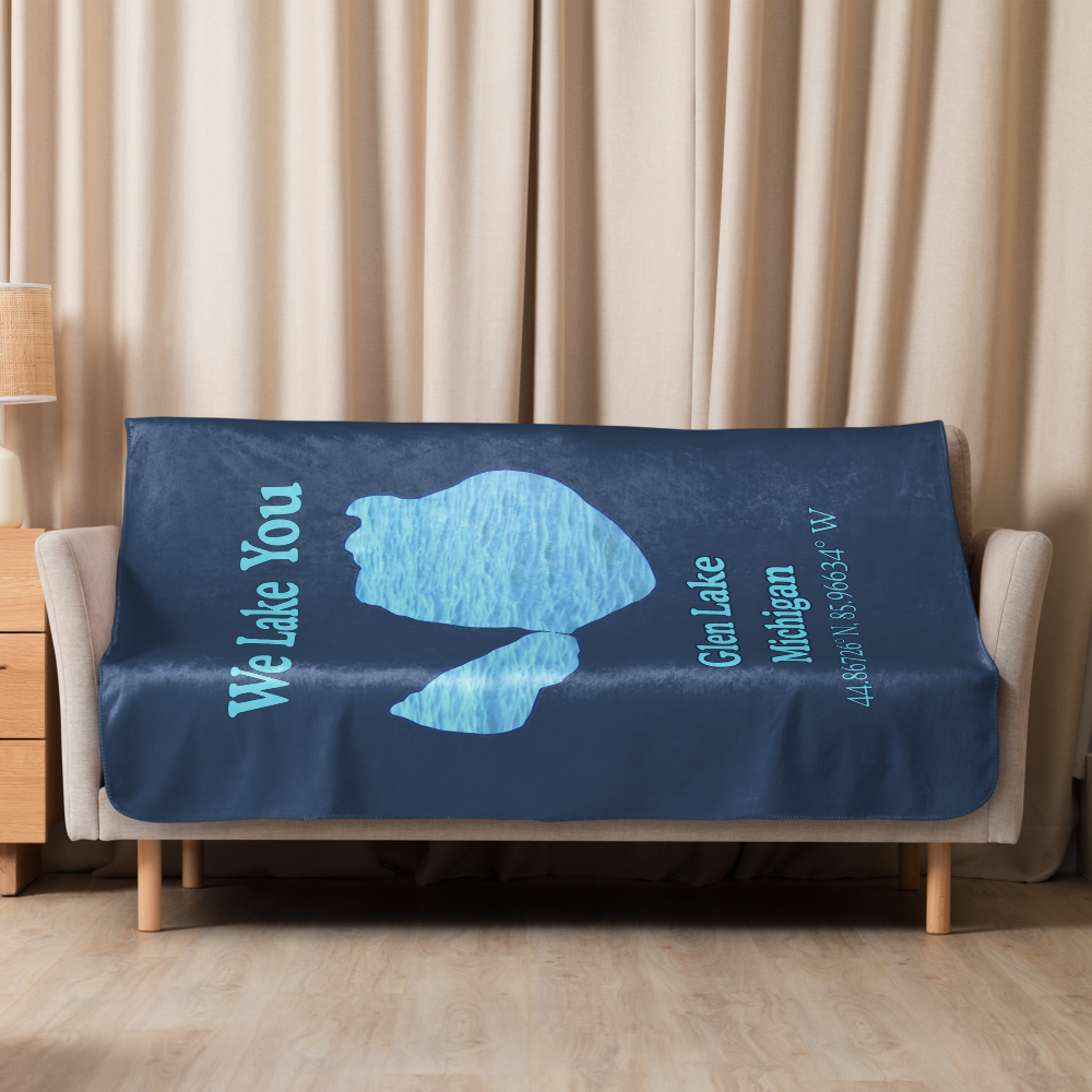 Glen Lake Sherpa Blanket