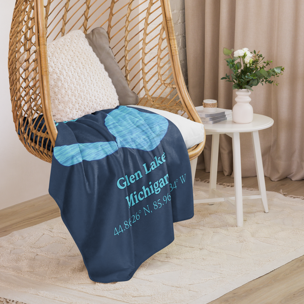 Glen Lake Sherpa Blanket