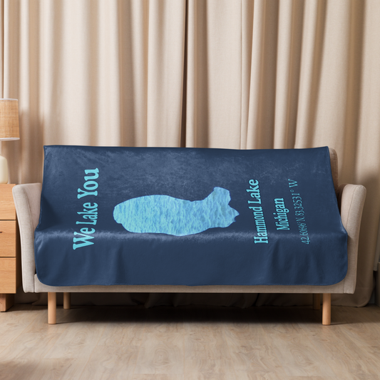 Hammond Lake Sherpa Blanket