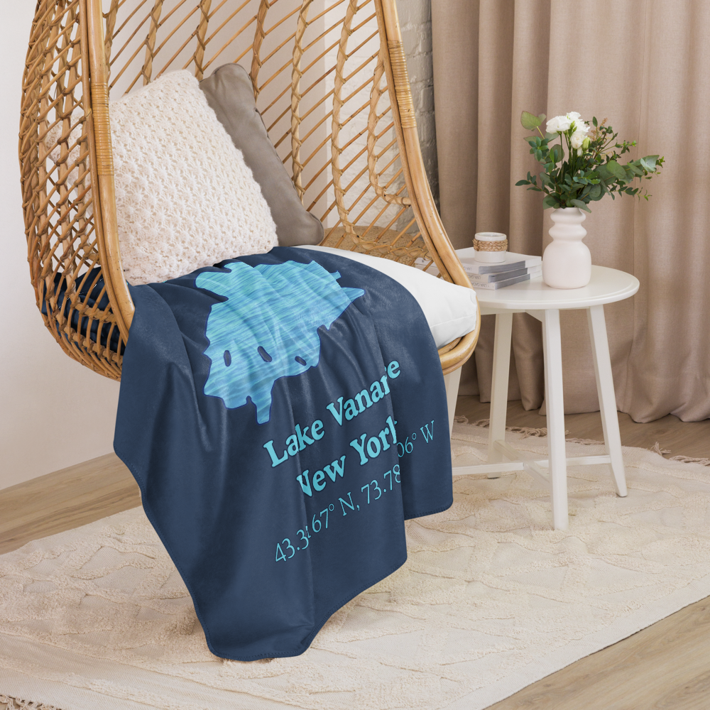 Lake Vanare Sherpa Blanket