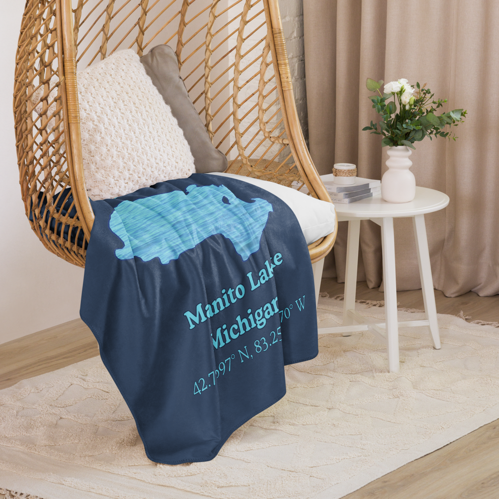 Manito Lake Sherpa Blanket