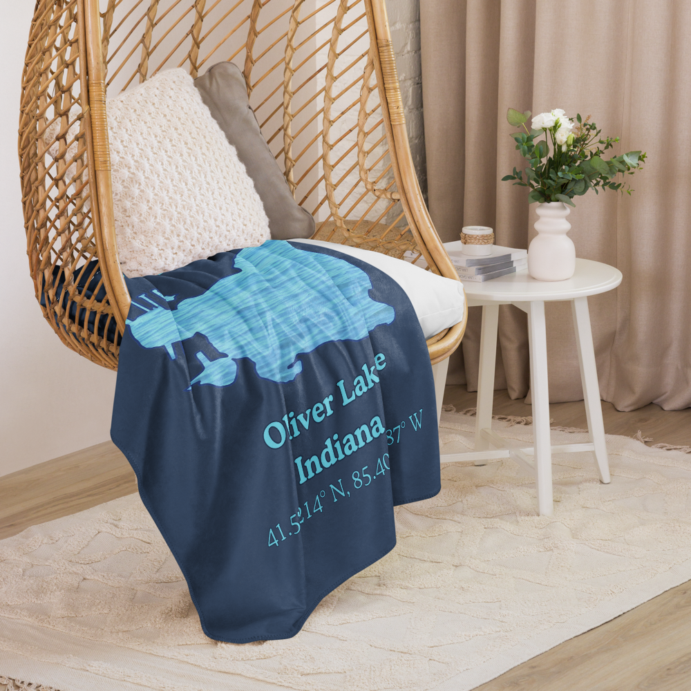 Oliver Lake Sherpa Blanket