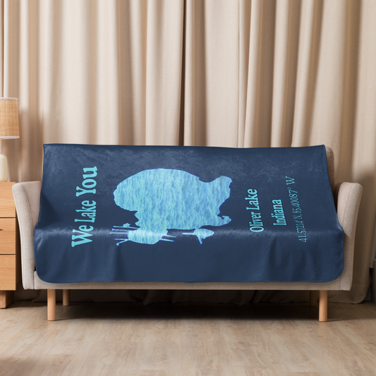 Oliver Lake Sherpa Blanket