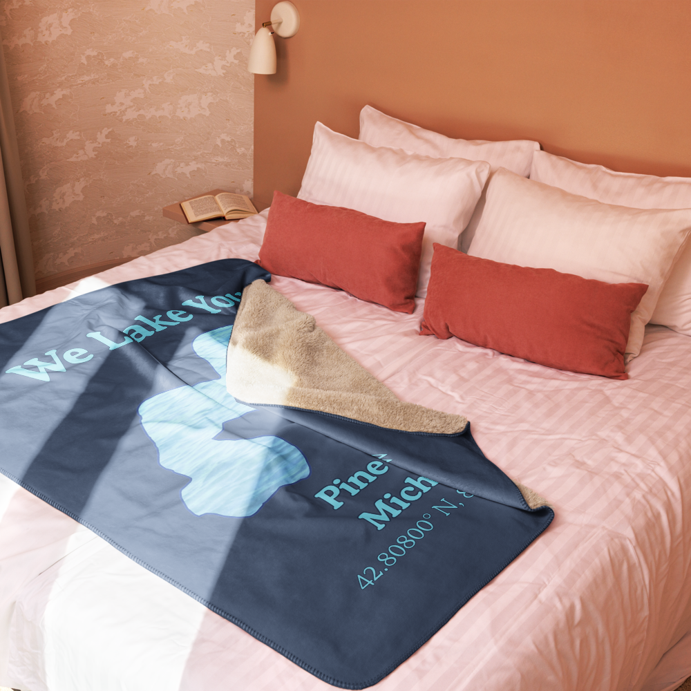 Pine Lake Sherpa Blanket
