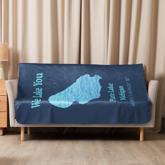 Platte Lake Sherpa Blanket