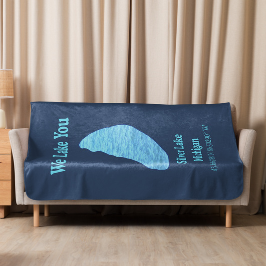 Silver Lake Sherpa Blanket