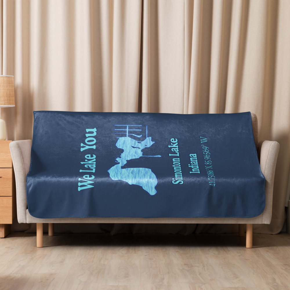 Simonton Lake Sherpa Blanket