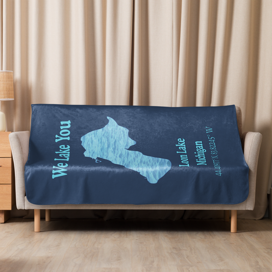 Loon Lake Sherpa Blanket