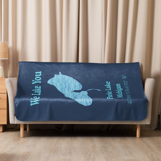 Parke Lake Sherpa Blanket