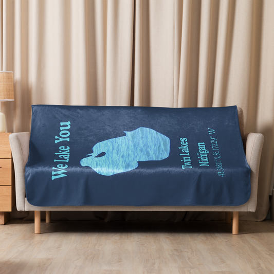 Twin Lakes Sherpa Blanket