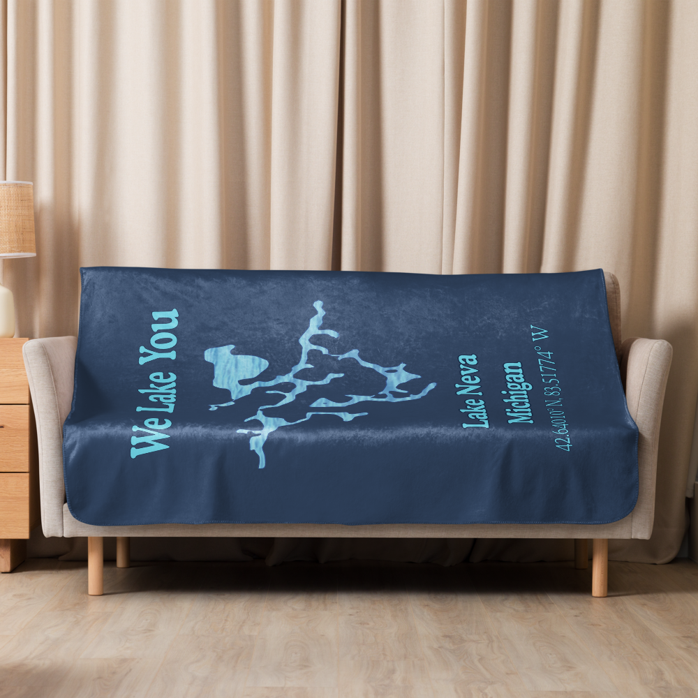 Lake Neva Sherpa Blanket