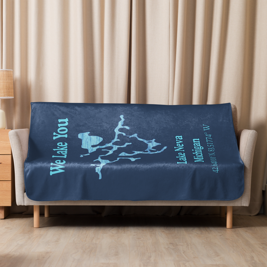 Lake Neva Sherpa Blanket