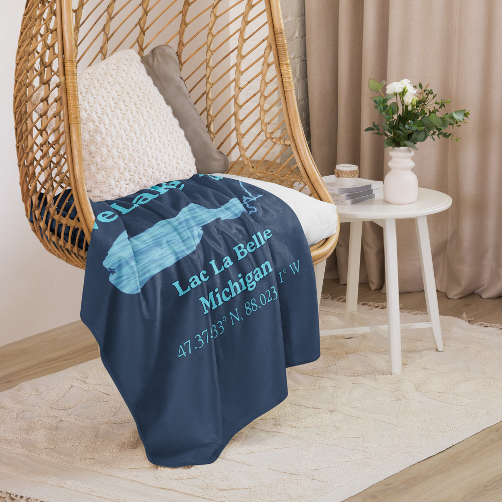 Lac La Belle Sherpa Blanket
