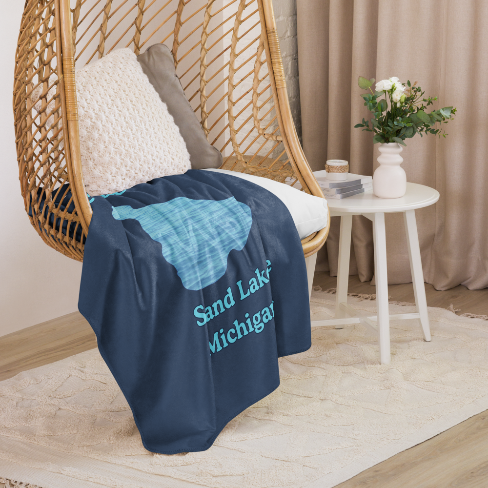 Sand Lake Sherpa Blanket
