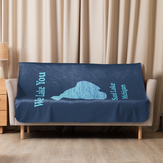 Sand Lake Sherpa Blanket