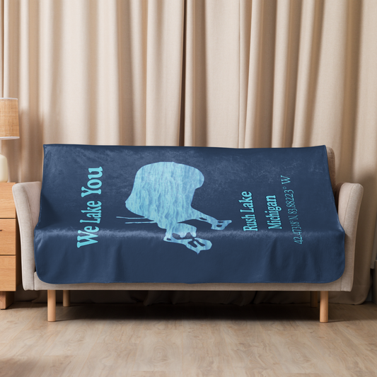 Rush Lake Sherpa Blanket