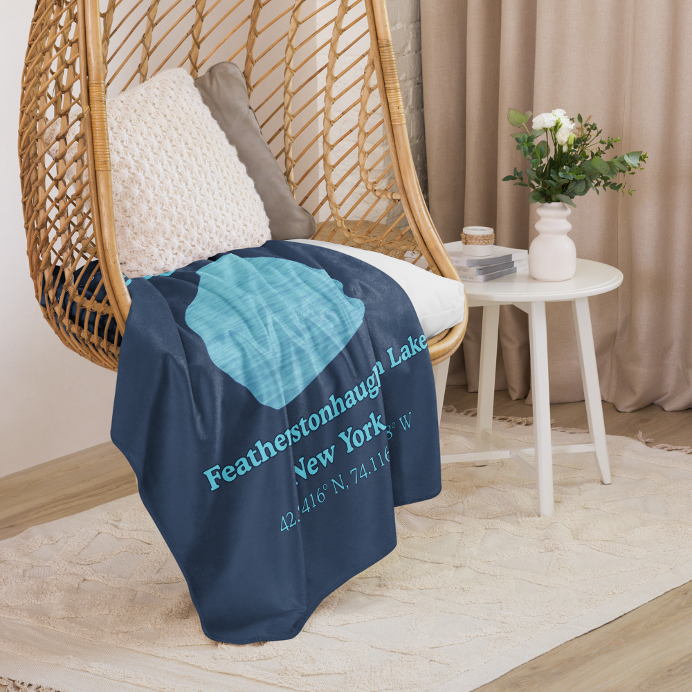 Featherstonhaugh Lake Sherpa Blanket