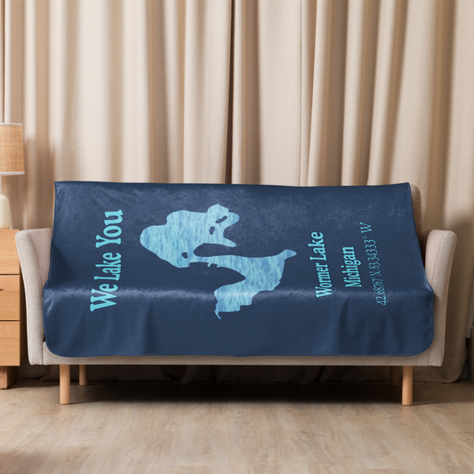 Wormer Lake Sherpa Blanket