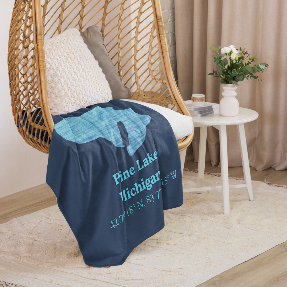 Pine Lake Sherpa Blanket