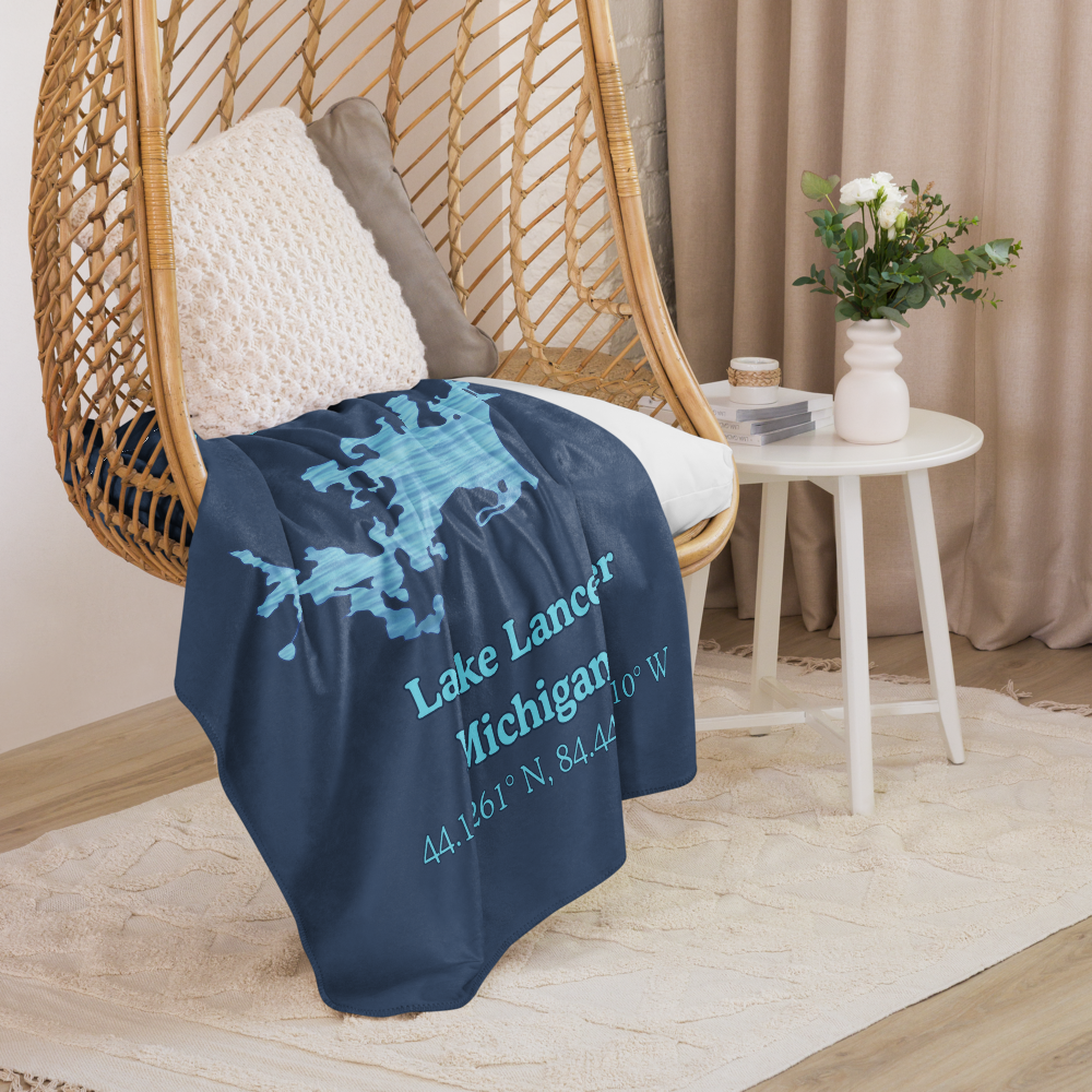 Lake Lancer Sherpa Blanket