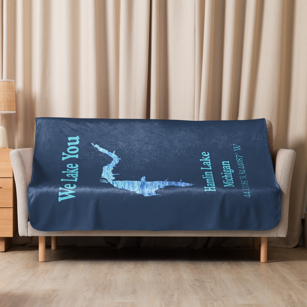 Hamlin Lake Sherpa Blanket