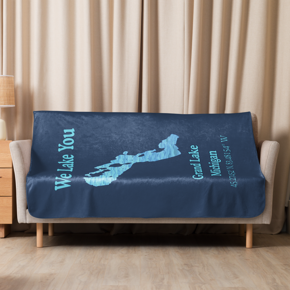 Grand Lake Sherpa Blanket