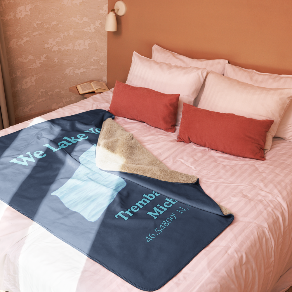 Trembath Lake Sherpa Blanket