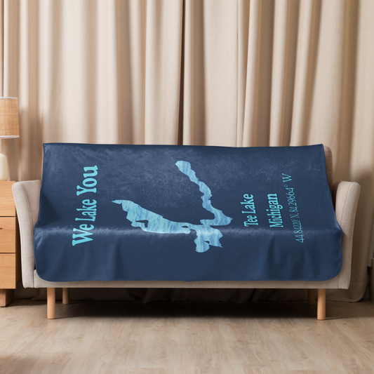 Tee Lake Sherpa Blanket