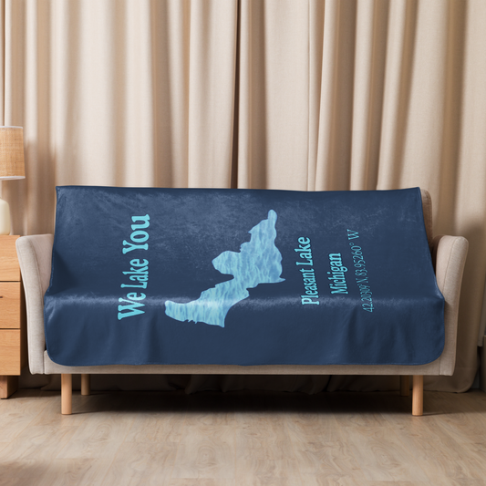 Pleasant Lake Sherpa Blanket