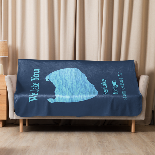 Bear Lake Sherpa Blanket
